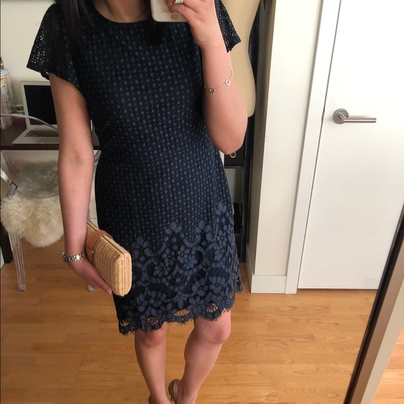 Loft Lace Sheath Dress - Picture 2 of 4